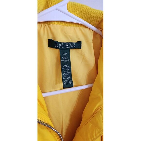 Lauren Ralph Lauren Womens Puffer Quilted Coat Jacket Size Small Snap & Zipper - Picture 4 of 12